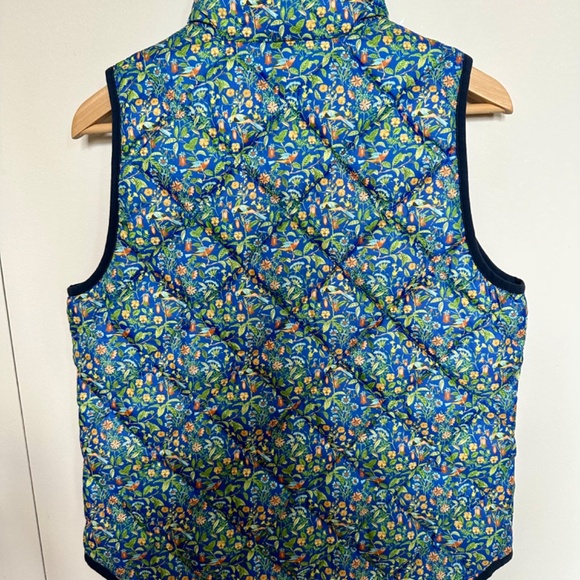 JCREW NWT Excursion Down Vest in Liberty Catesby Floral, Size SMALL $148 - Picture 12 of 16